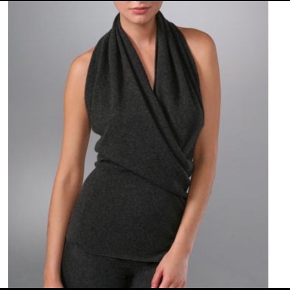 Vince Tops - Vince Cashmere Wrap halter top